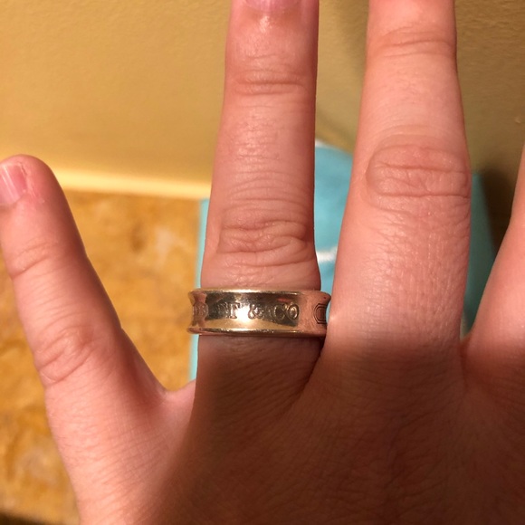 Tiffany & Co 1837 Ring - Sterling Silver - Picture 3 of 5